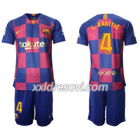 FC Barcelona Ivan Rakitić 4 Domaći Dječji Komplet Dresovi za Nogomet 2019-2020 (+ kratke hlače)